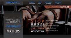 Desktop Screenshot of harrisandhuge.com